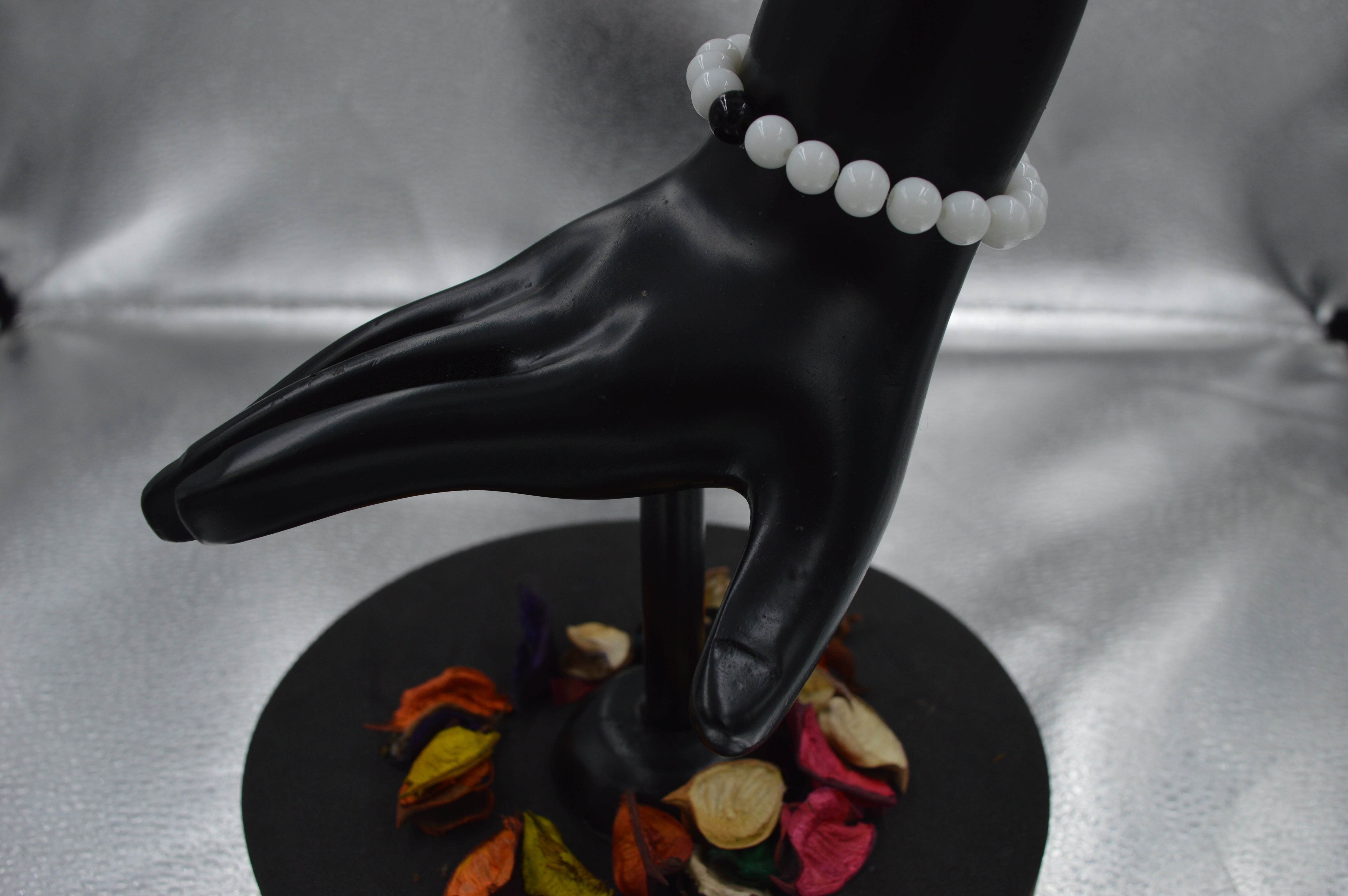 White Agate Bracelet
